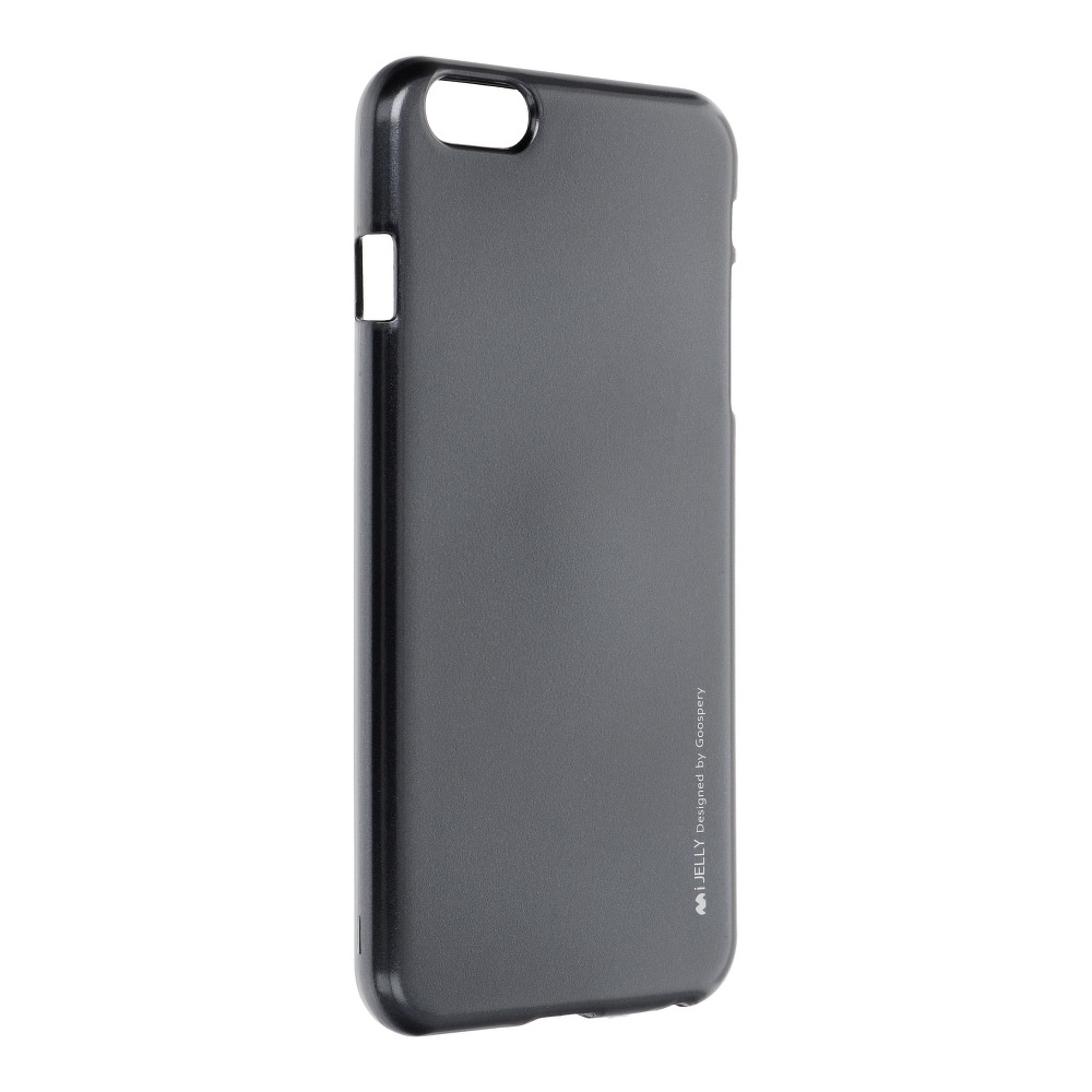 Pokrowiec silikonowy Mercury iJelly Case czarny Apple iPhone 6s Plus