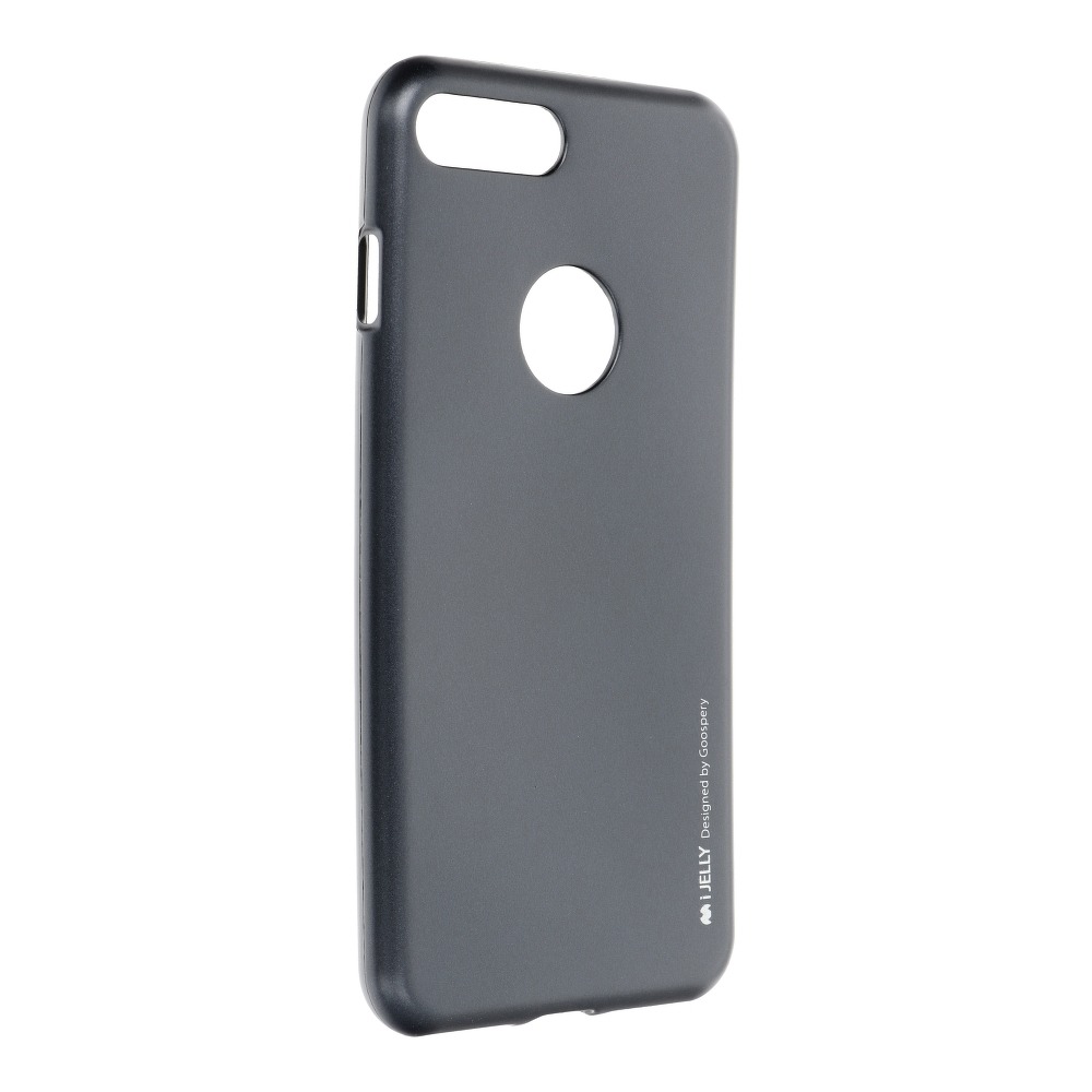 Pokrowiec silikonowy Mercury iJelly Case czarny Apple iPhone 8 Plus