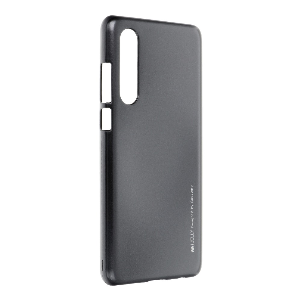 Pokrowiec silikonowy Mercury iJelly Case czarny Huawei P30 Pokrowiec silikonowy Mercury iJelly Case czarny Huawei P30
