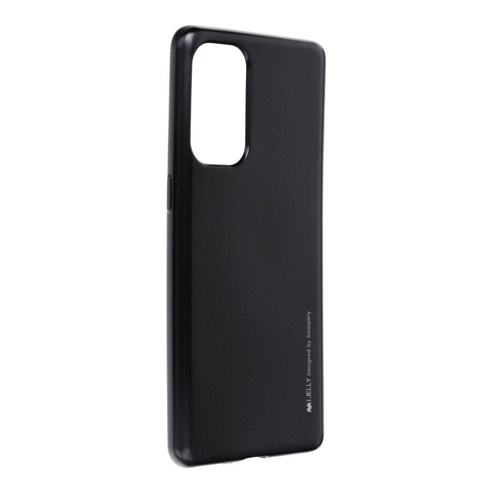 Pokrowiec silikonowy Mercury iJelly Case czarny Oppo Reno 5 Pro Pokrowiec silikonowy Mercury iJelly Case czarny Oppo Reno 5 Pro