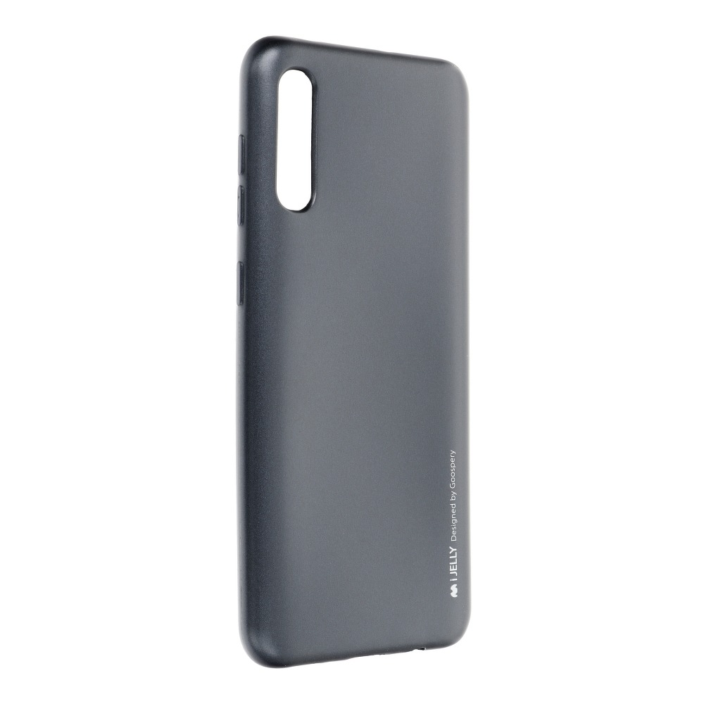 Pokrowiec silikonowy Mercury iJelly Case czarny Samsung Galaxy A50