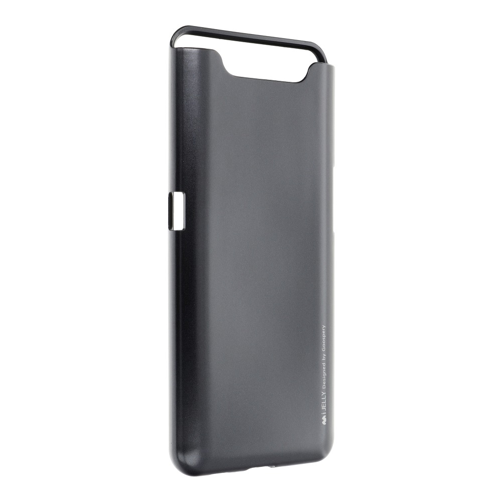 Pokrowiec silikonowy Mercury iJelly Case czarny Samsung Galaxy A80