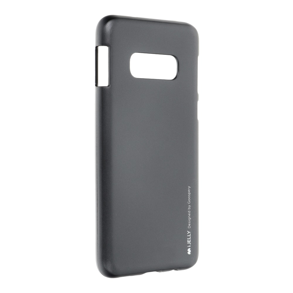 Pokrowiec silikonowy Mercury iJelly Case czarny Samsung Galaxy S10e