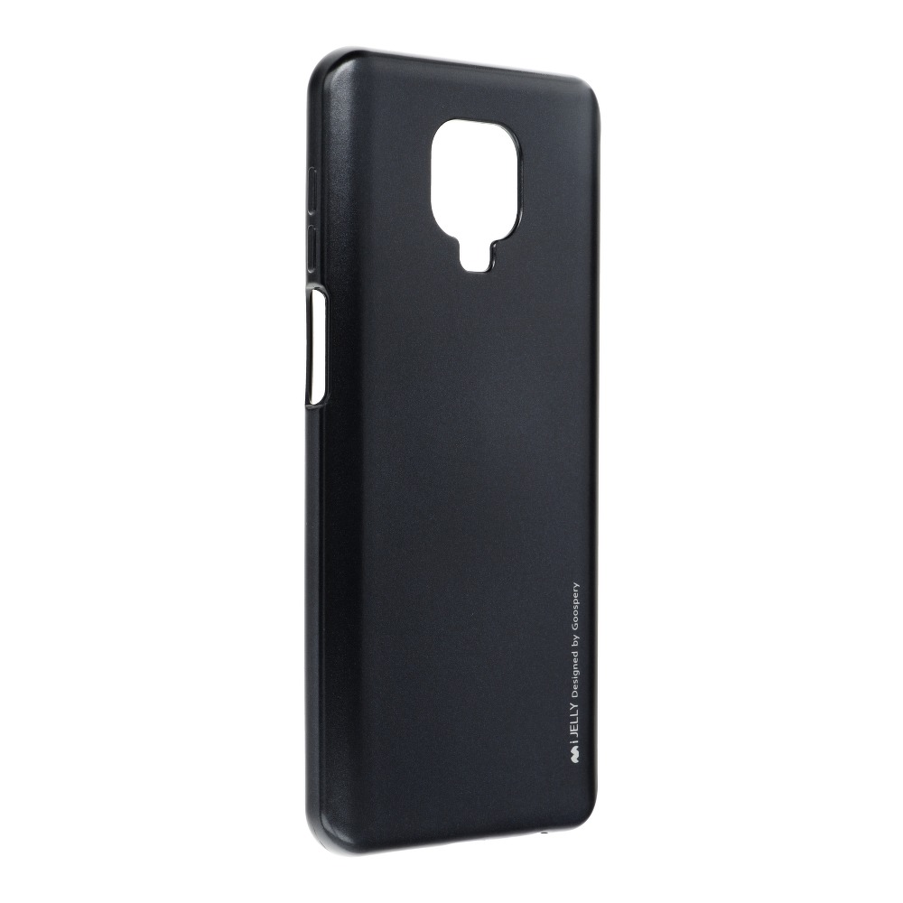 Pokrowiec silikonowy Mercury iJelly Case czarny Xiaomi 9 Pro