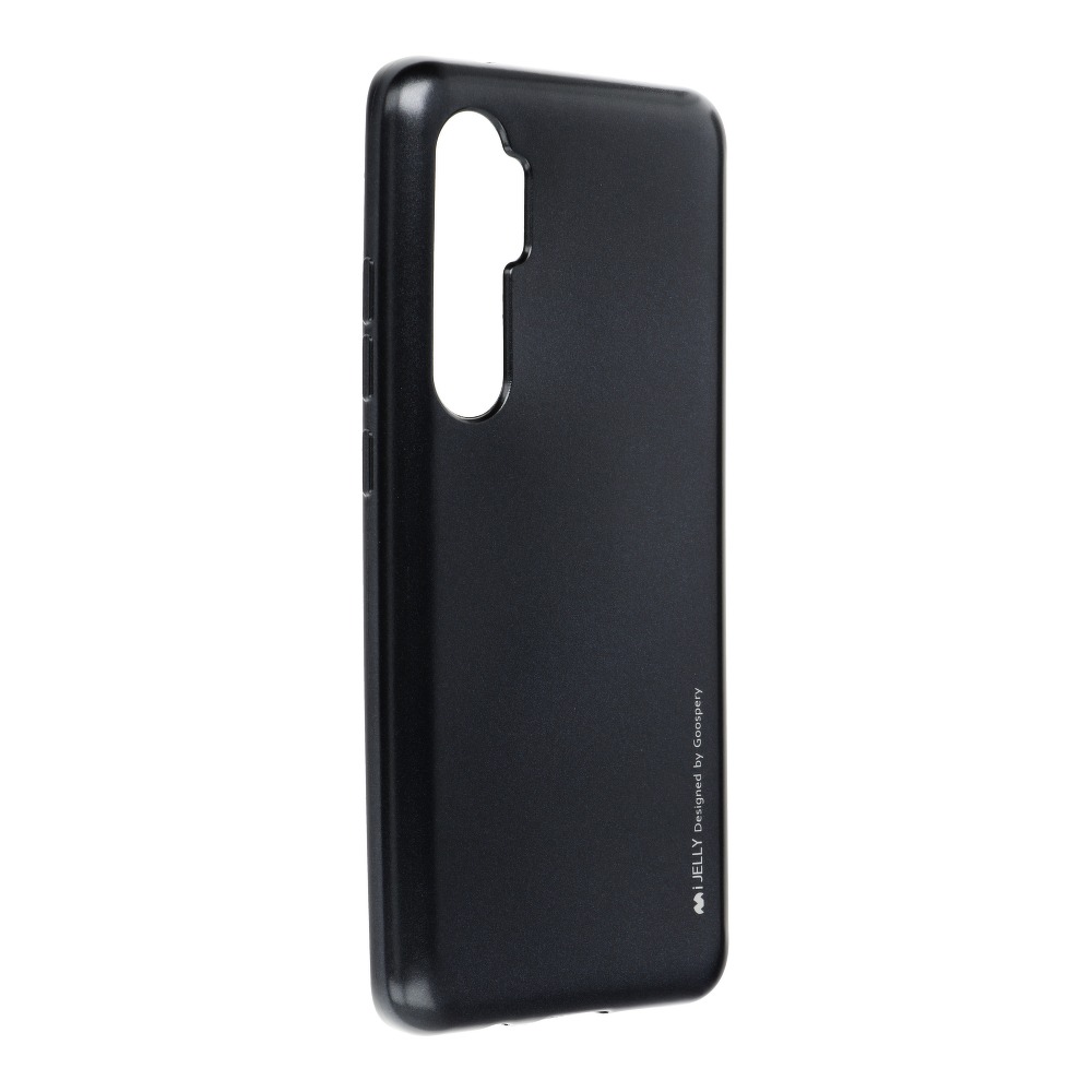 Pokrowiec silikonowy Mercury iJelly Case czarny Xiaomi Mi Note 10 Lite