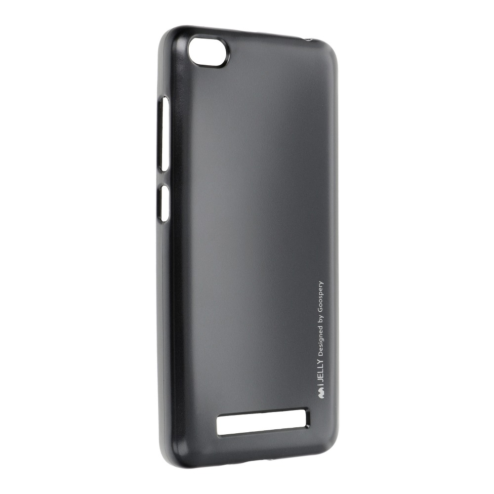 Pokrowiec silikonowy Mercury iJelly Case czarny Xiaomi Redmi 4A