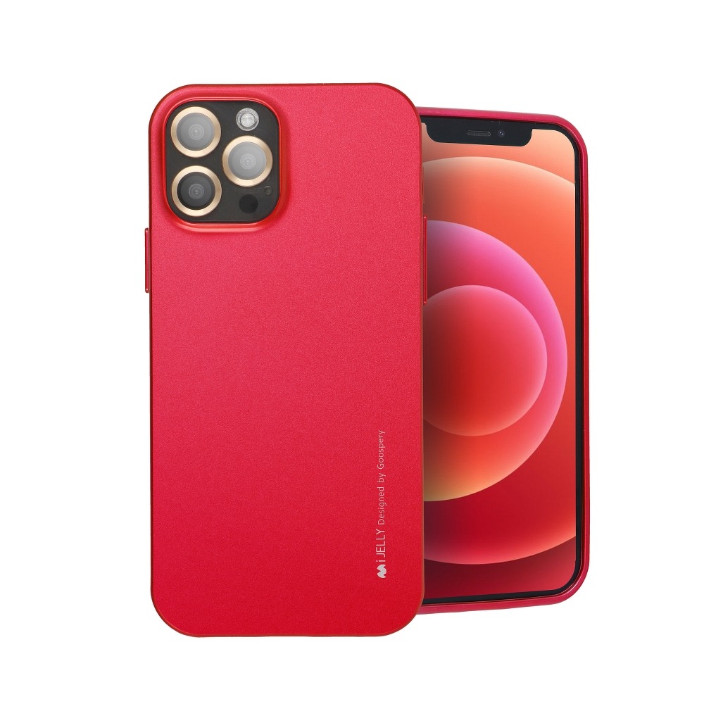 Pokrowiec silikonowy Mercury iJelly Case czerwony Apple iPhone 5s / 3