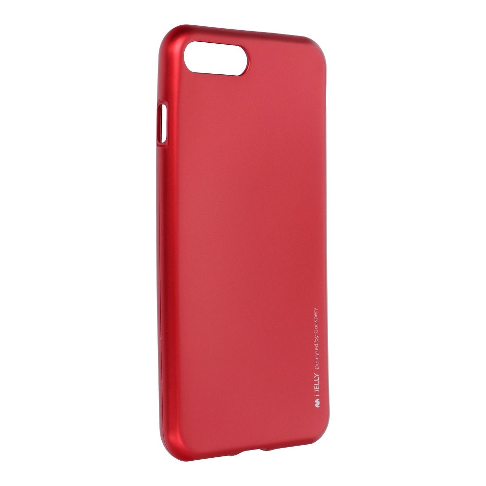 Pokrowiec silikonowy Mercury iJelly Case czerwony Apple iPhone 8 Plus