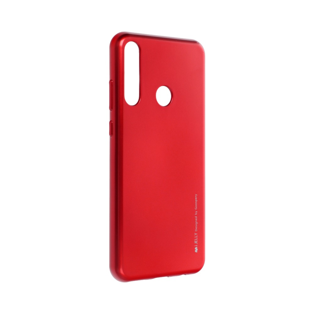 Pokrowiec silikonowy Mercury iJelly Case czerwony Huawei Y6P Pokrowiec silikonowy Mercury iJelly Case czerwony Huawei Y6P