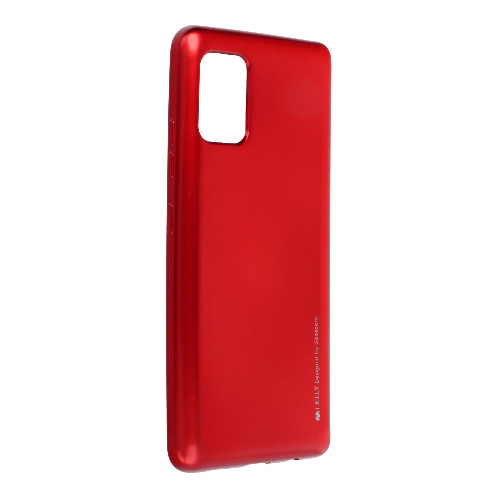 Pokrowiec silikonowy Mercury iJelly Case czerwony Samsung A51 5G