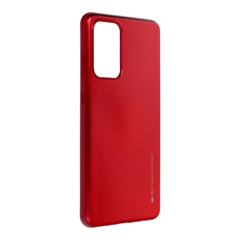 Pokrowiec silikonowy Mercury iJelly Case czerwony Samsung A72