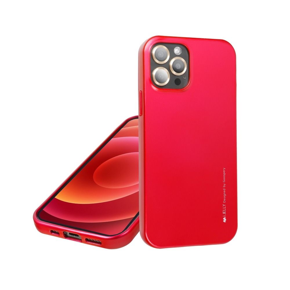 Pokrowiec silikonowy Mercury iJelly Case czerwony Samsung A72 / 4