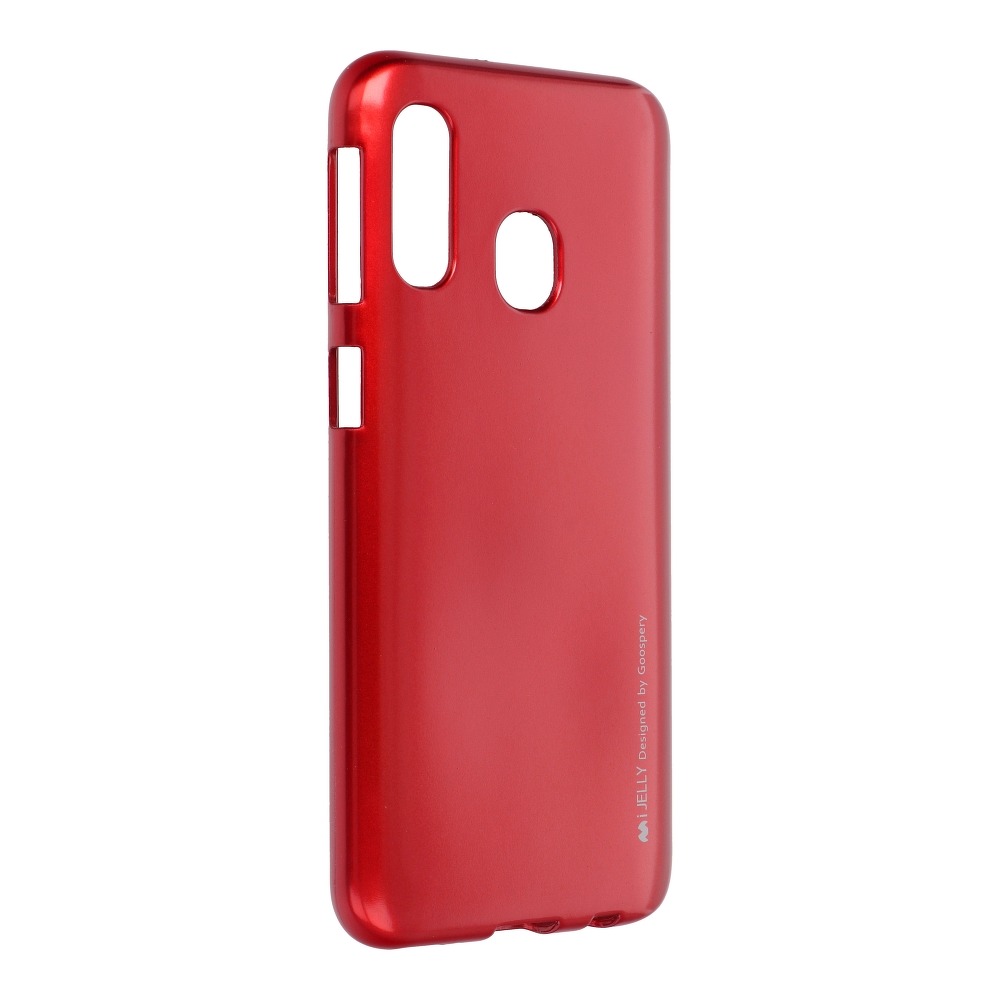 Pokrowiec silikonowy Mercury iJelly Case czerwony Samsung Galaxy A40 Pokrowiec silikonowy Mercury iJelly Case czerwony Samsung Galaxy A40
