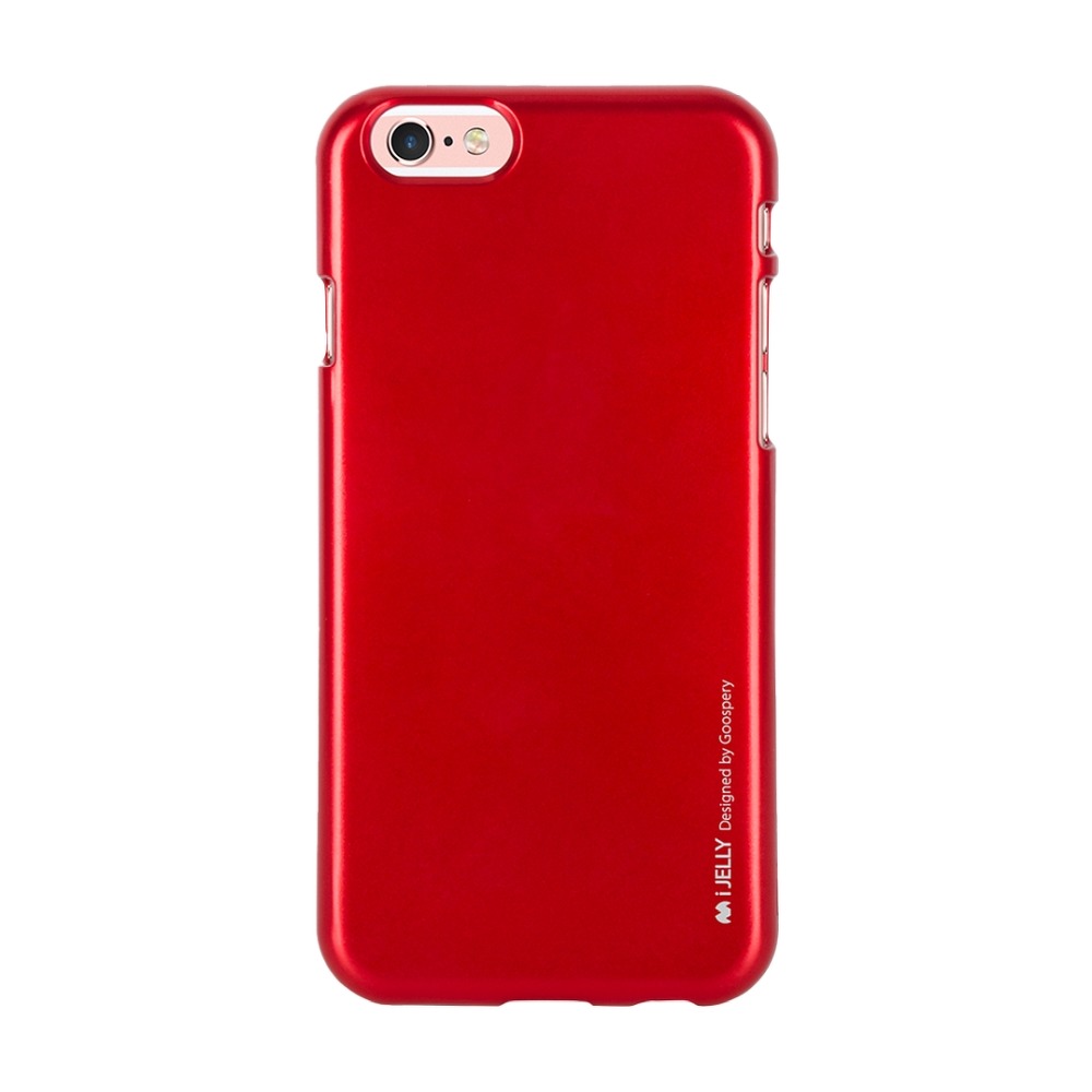 Pokrowiec silikonowy Mercury iJelly Case czerwony Samsung Galaxy A50 / 2