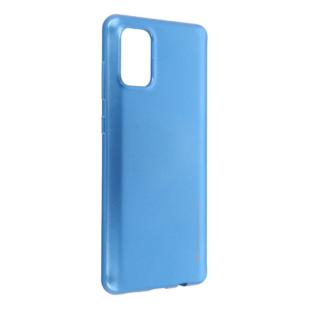 Pokrowiec silikonowy Mercury iJelly Case niebieski Samsung Galaxy A71