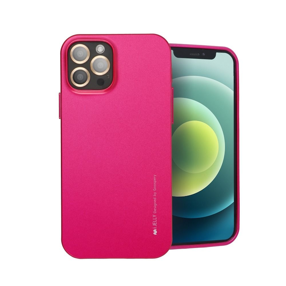 Pokrowiec silikonowy Mercury iJelly Case r�owy Apple iPhone 12 / 3