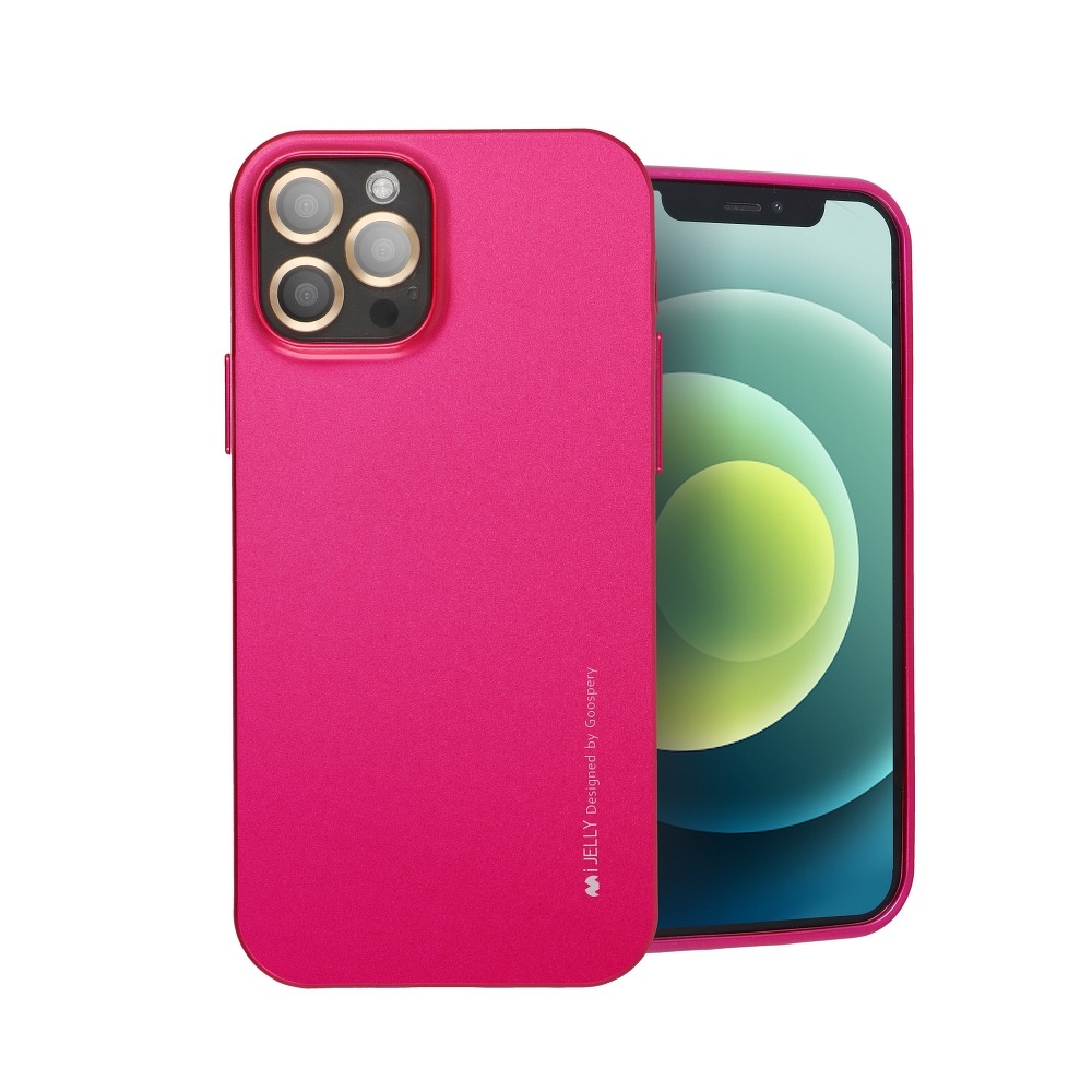 Pokrowiec silikonowy Mercury iJelly Case różowy Apple iPhone 12 Pro Max / 3 Pokrowiec silikonowy Mercury iJelly Case różowy Apple iPhone 12 Pro Max / 3