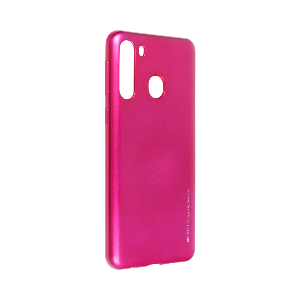 Pokrowiec silikonowy Mercury iJelly Case różowy Samsung Galaxy A21 Pokrowiec silikonowy Mercury iJelly Case różowy Samsung Galaxy A21