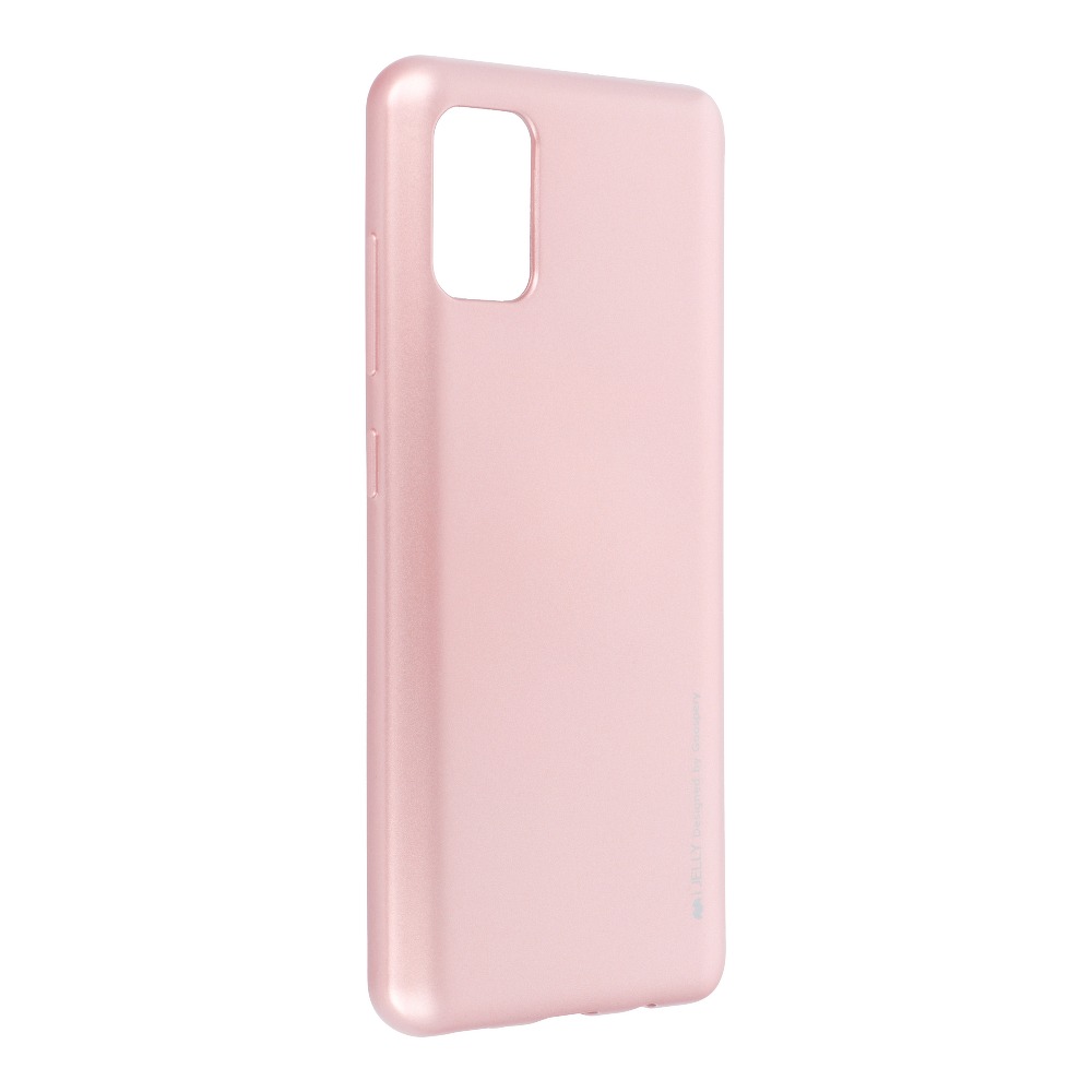 Pokrowiec silikonowy Mercury iJelly Case różowy Samsung Galaxy A51 Pokrowiec silikonowy Mercury iJelly Case różowy Samsung Galaxy A51