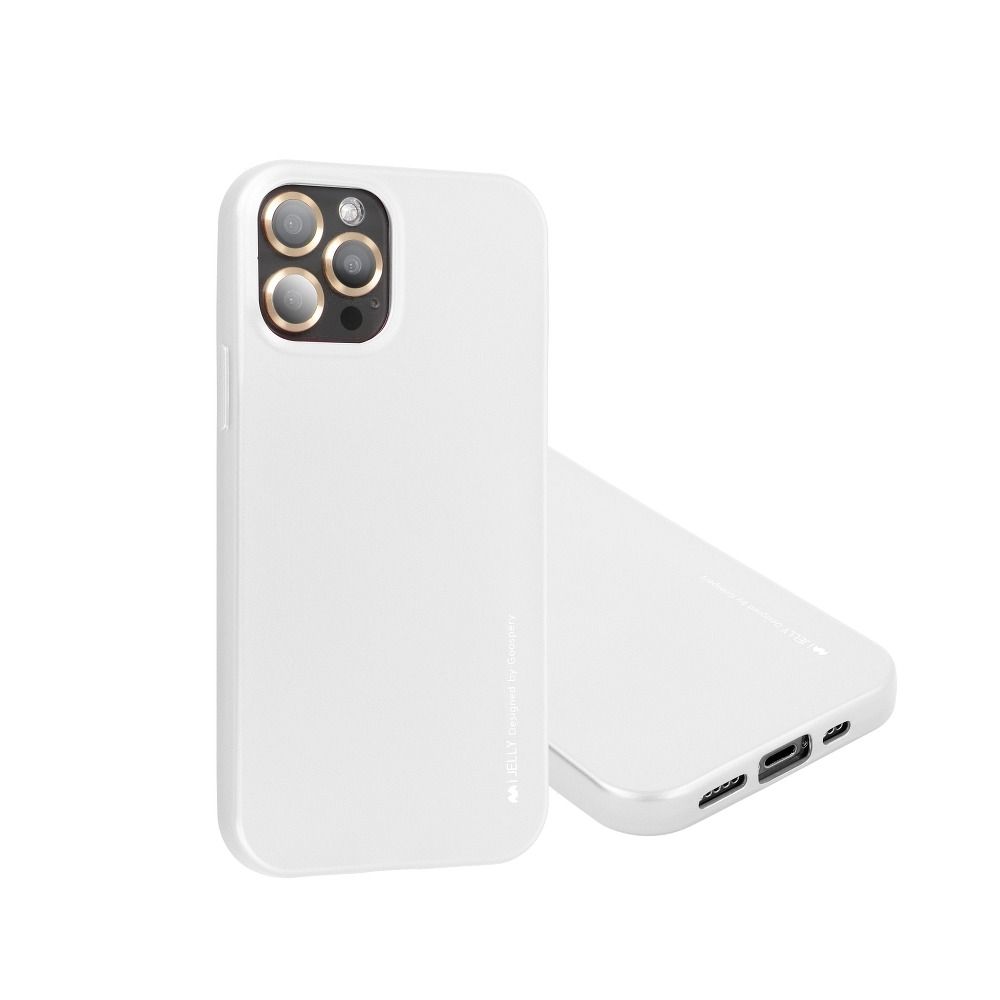 Pokrowiec silikonowy Mercury iJelly Case srebrny Apple iPhone 11 Pro Max / 4 Pokrowiec silikonowy Mercury iJelly Case srebrny Apple iPhone 11 Pro Max / 4