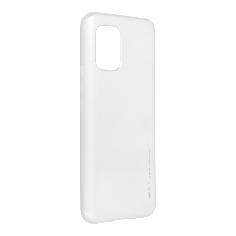 Pokrowiec silikonowy Mercury iJelly Case srebrny Xiaomi Mi 10 Lite