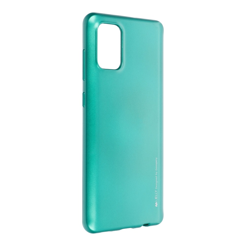 Pokrowiec silikonowy Mercury iJelly Case zielony Samsung Galaxy A71