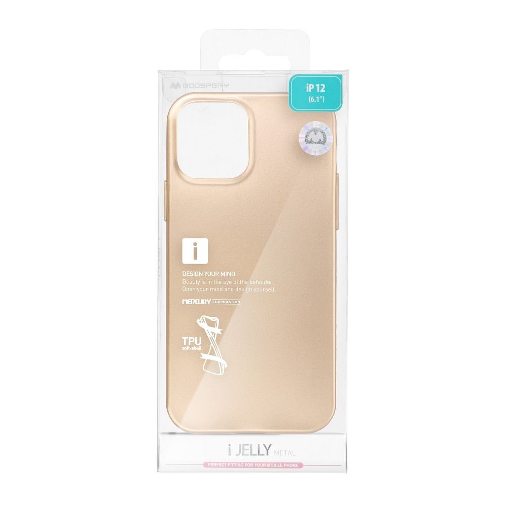 Pokrowiec silikonowy Mercury iJelly Case zoty Apple iPhone 11 Pro Max / 6