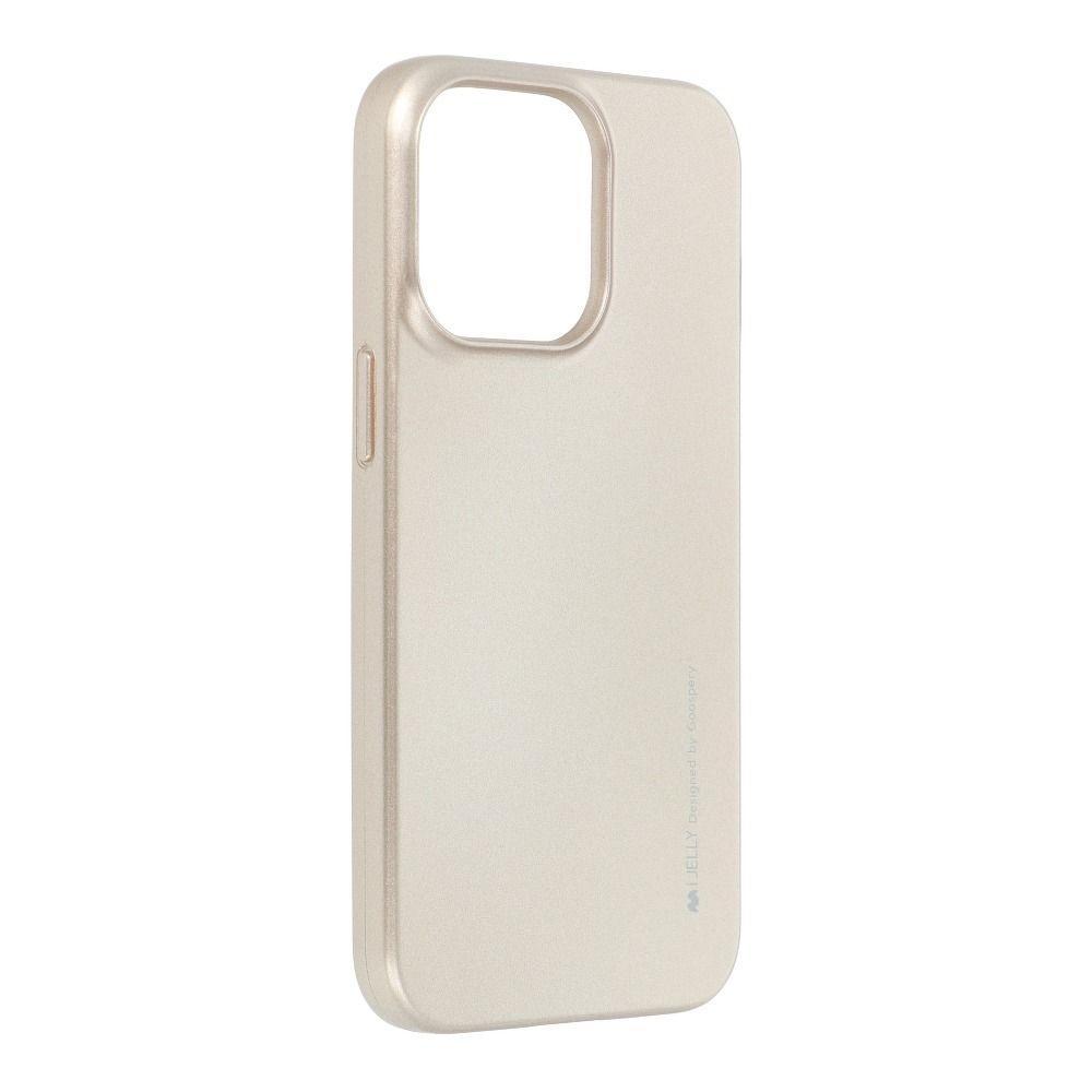 Pokrowiec silikonowy Mercury iJelly Case z�oty Apple iPhone 13 Pro
