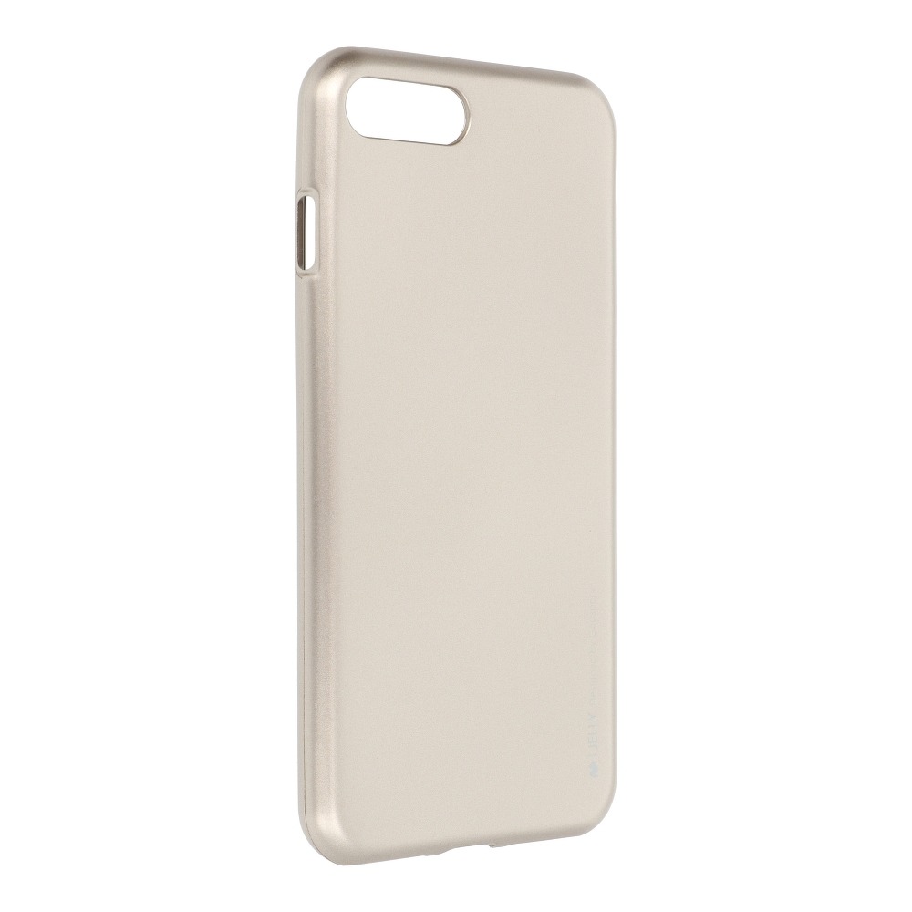 Pokrowiec silikonowy Mercury iJelly Case złoty Apple iPhone 8 Plus Pokrowiec silikonowy Mercury iJelly Case złoty Apple iPhone 8 Plus