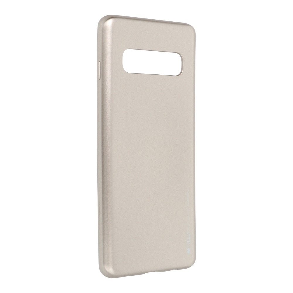Pokrowiec silikonowy Mercury iJelly Case z�oty Samsung Galaxy S10
