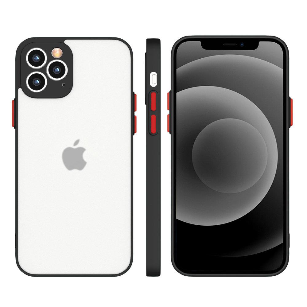 Pokrowiec silikonowy Milky Case czarny Apple iPhone 11 Pro Max