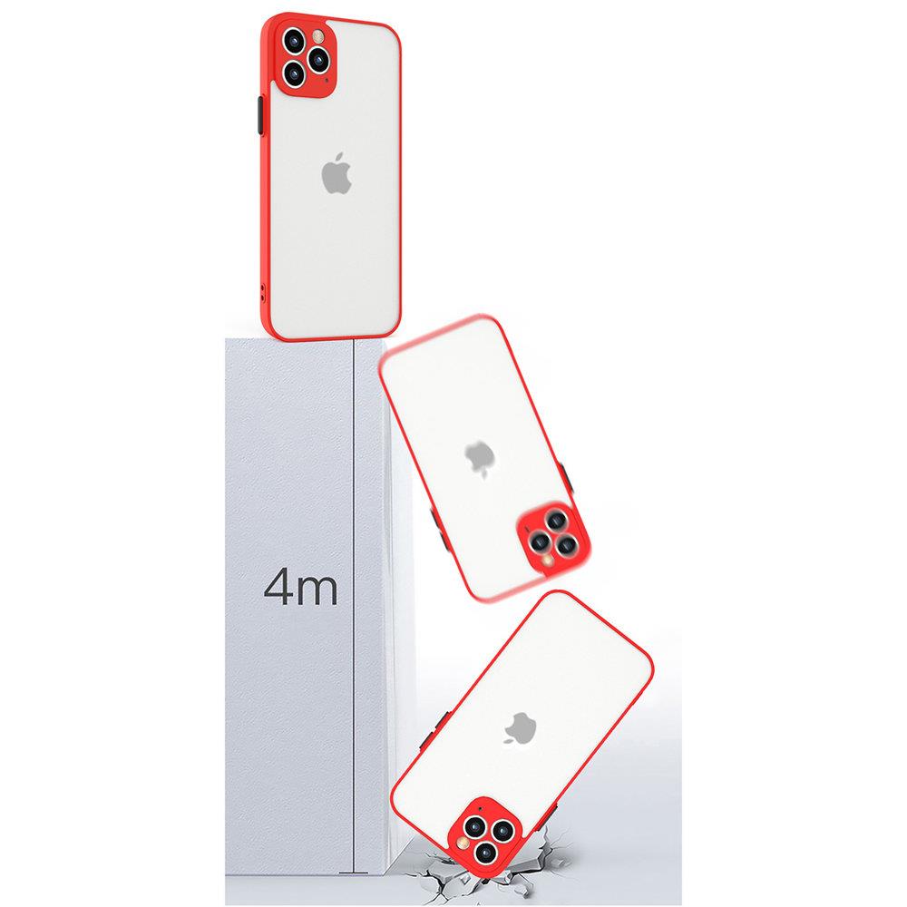 Pokrowiec silikonowy Milky Case czarny Apple iPhone 11 Pro Max / 10