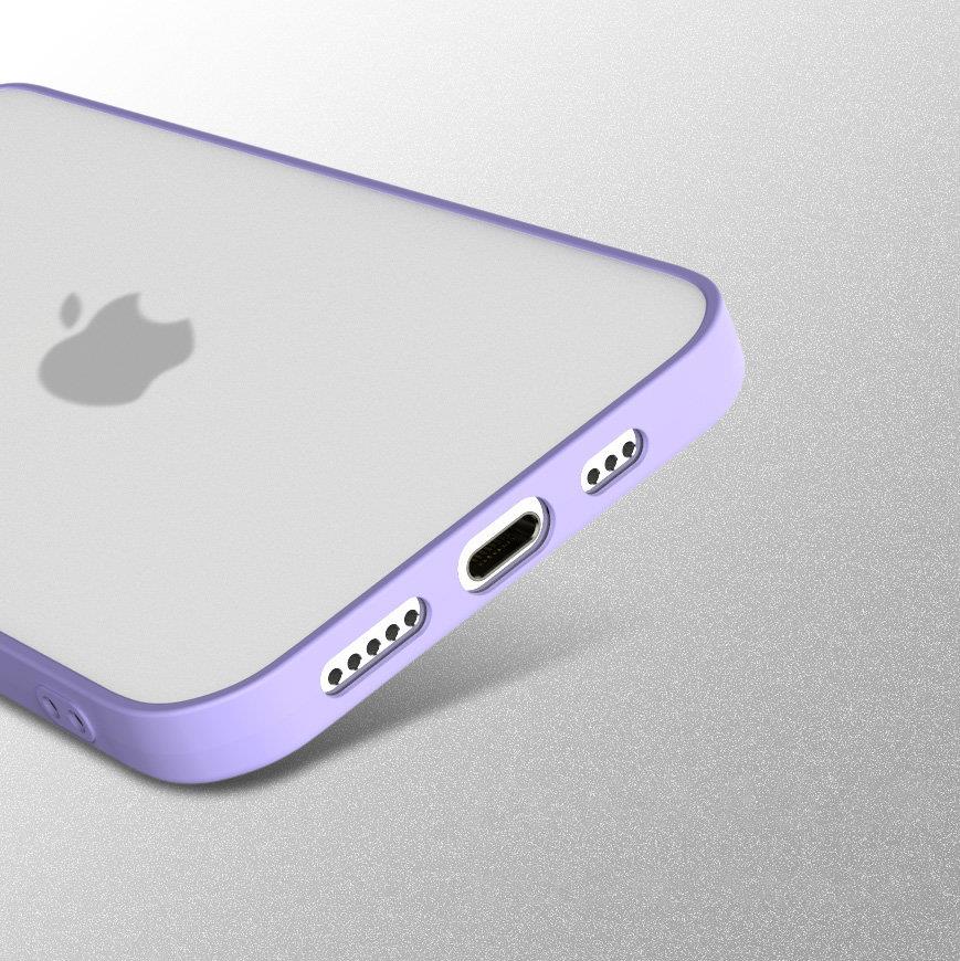 Pokrowiec silikonowy Milky Case czarny Apple iPhone 8 Plus / 11