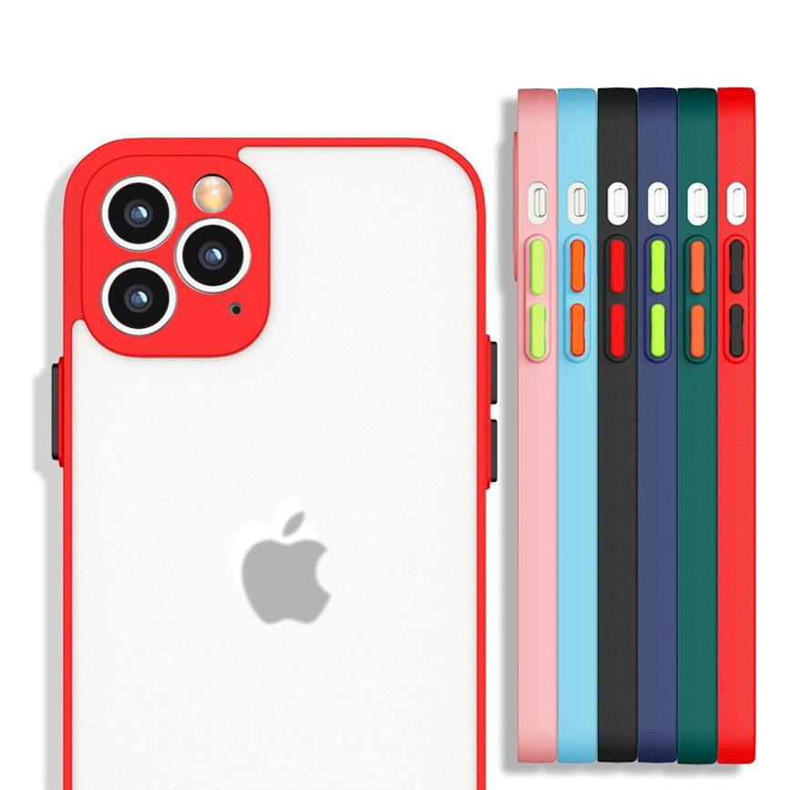 Pokrowiec silikonowy Milky Case czerwony Apple iPhone SE 2020 / 9