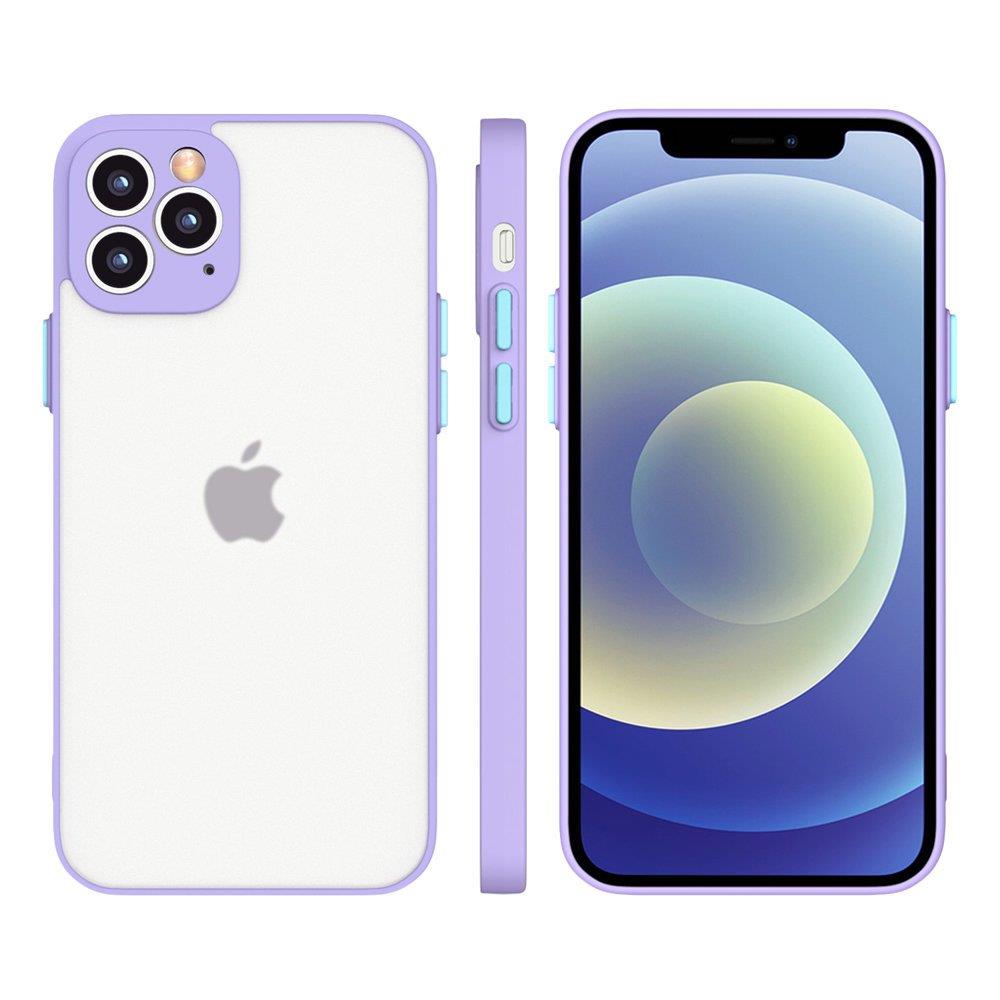 Pokrowiec silikonowy Milky Case fioletowy Apple iPhone SE 2020