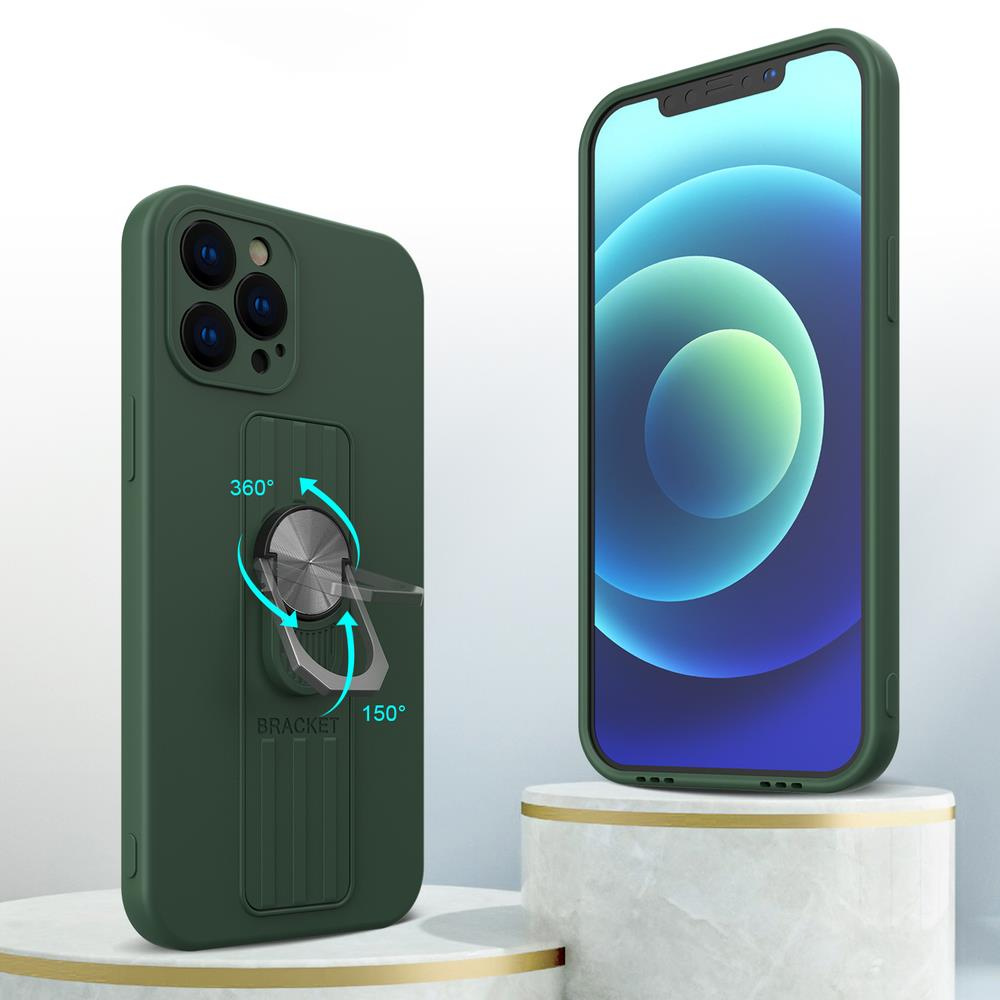 Pokrowiec silikonowy Ring Case czerwony Samsung Galaxy A71 4G / 2 Pokrowiec silikonowy Ring Case czerwony Samsung Galaxy A71 4G / 2