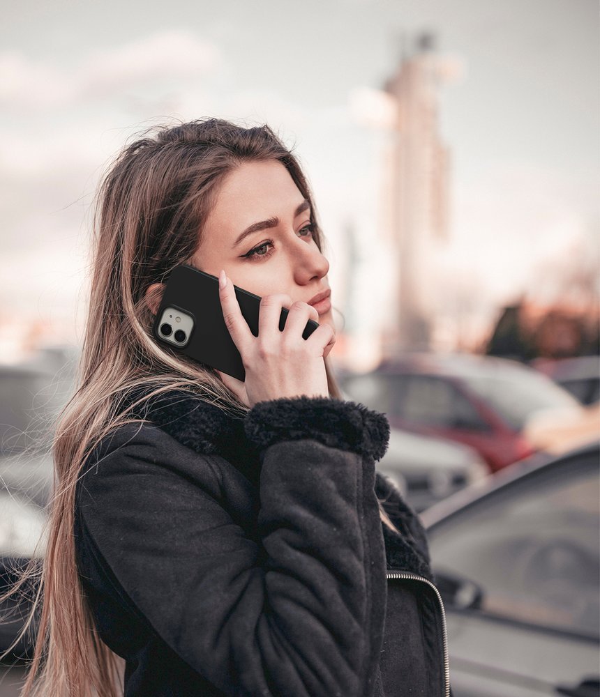 Pokrowiec silikonowy Ringke Air S czarny Apple iPhone 12 Mini / 4 Pokrowiec silikonowy Ringke Air S czarny Apple iPhone 12 Mini / 4