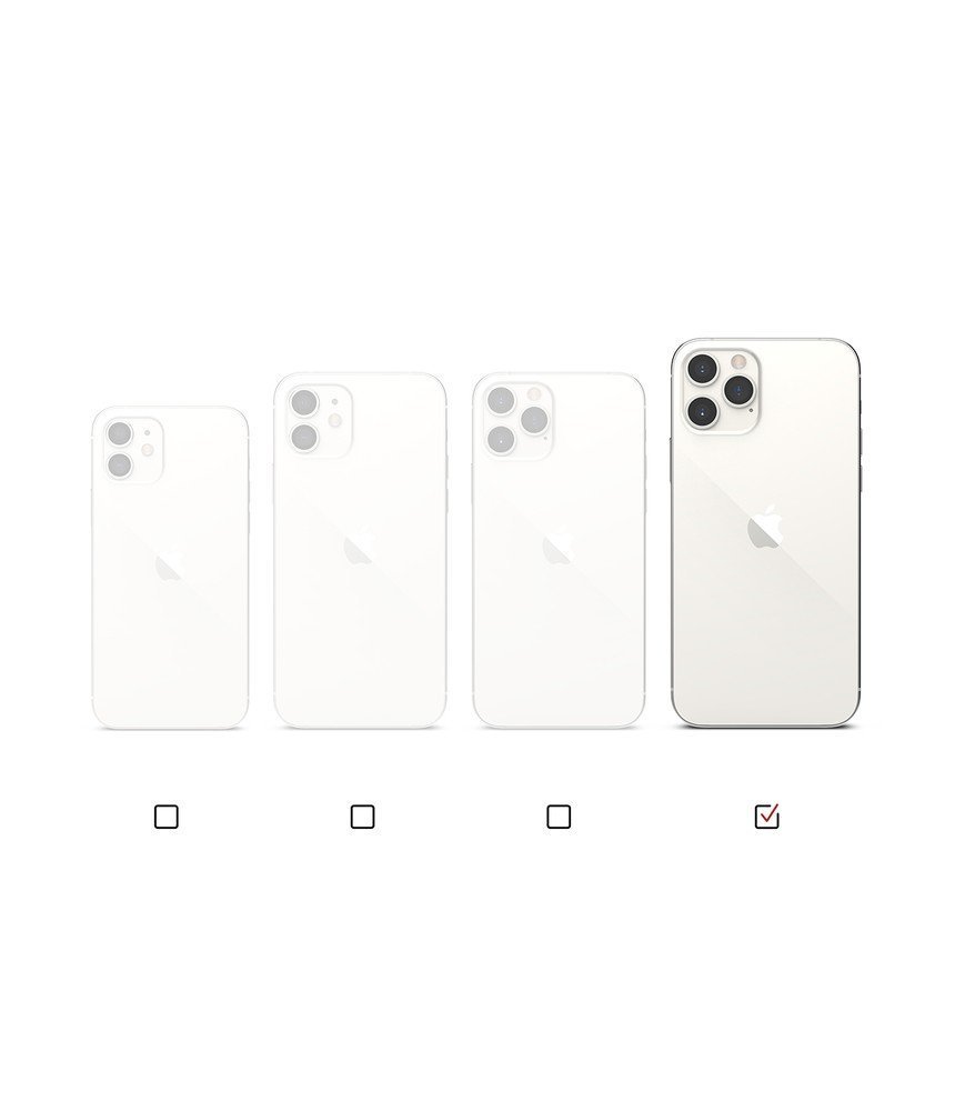 Pokrowiec silikonowy Ringke Air S czarny Apple iPhone 12 Pro Max / 10