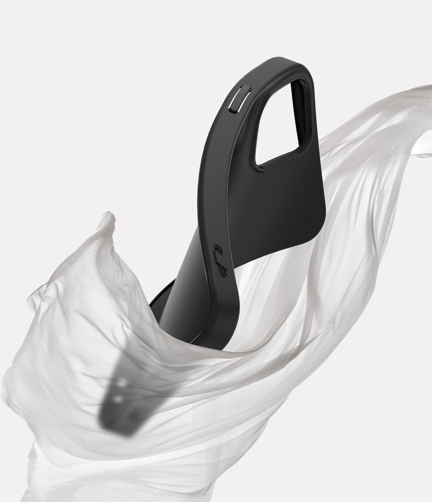 Pokrowiec silikonowy Ringke Air S czarny Apple iPhone 12 Pro Max / 9