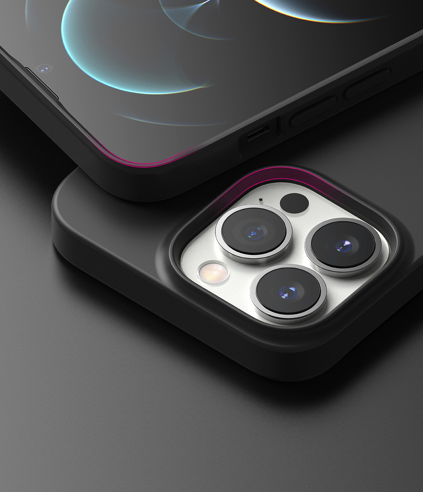 Pokrowiec silikonowy Ringke Air S czarny Apple iPhone 13 Pro / 6