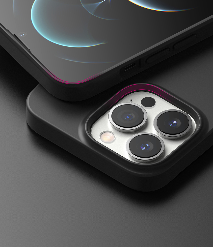 Pokrowiec silikonowy Ringke Air S czarny Apple iPhone 13 Pro Max / 6