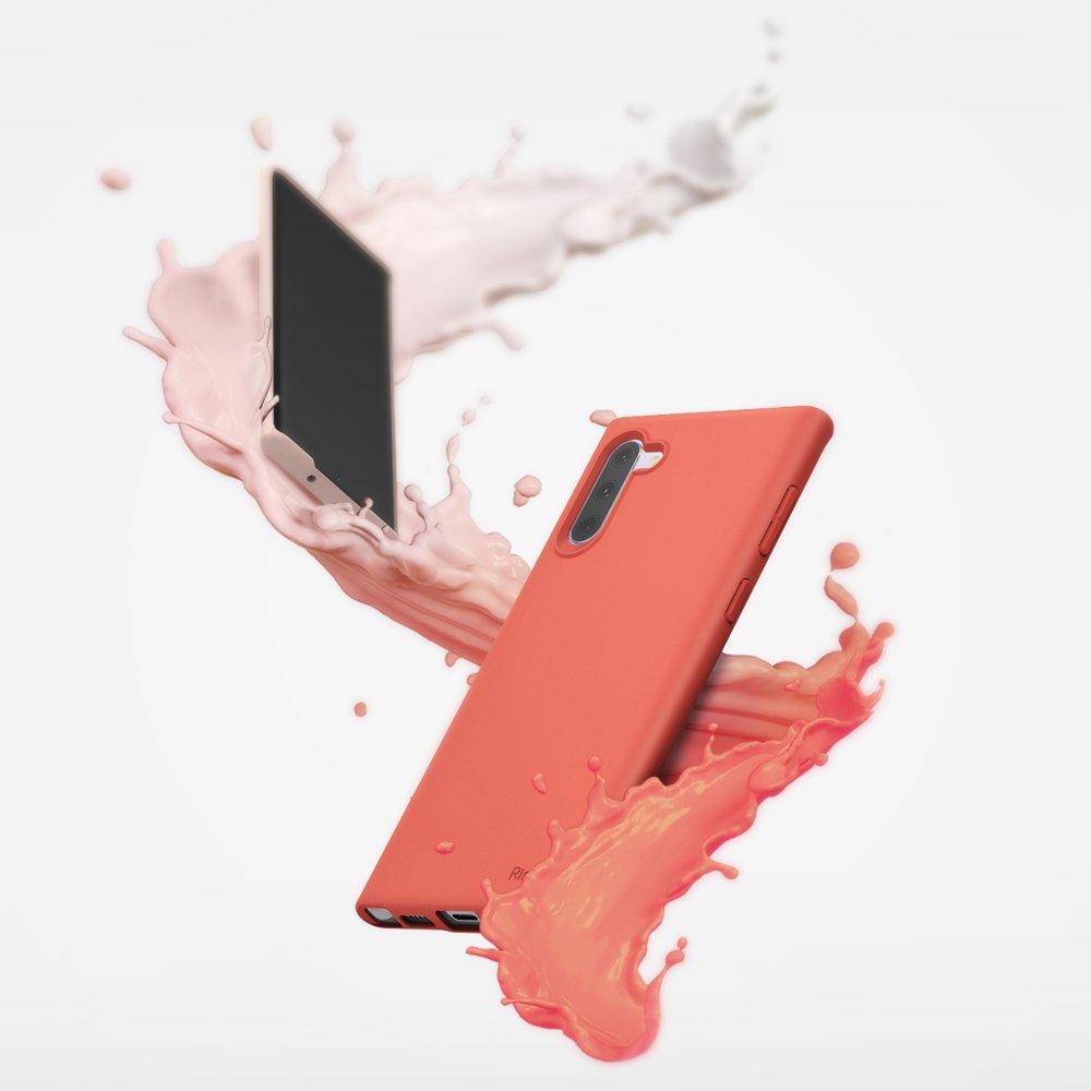 Pokrowiec silikonowy Ringke Air S czarny Samsung Galaxy Note 10 / 5