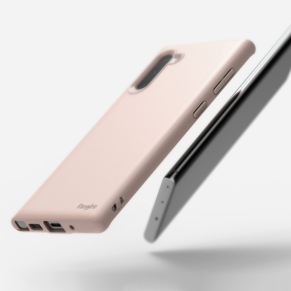 Pokrowiec silikonowy Ringke Air S czarny Samsung Galaxy Note 10 / 7