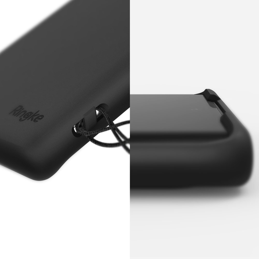 Pokrowiec silikonowy Ringke Air S czarny Samsung Galaxy Note 10 Plus / 3