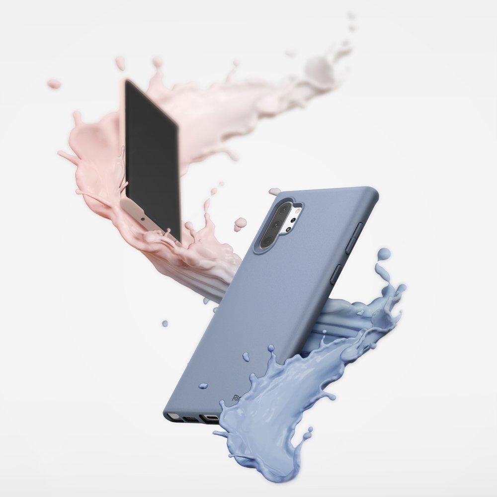 Pokrowiec silikonowy Ringke Air S czarny Samsung Galaxy Note 10 Plus / 7