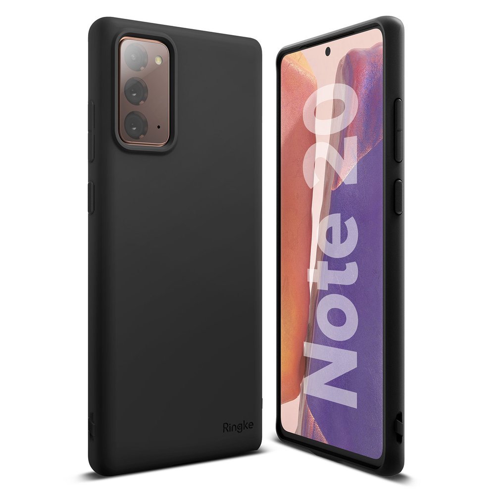 Pokrowiec silikonowy Ringke Air S czarny Samsung Galaxy Note 20 / 2