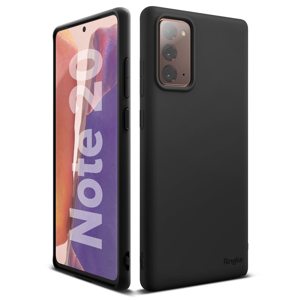 Pokrowiec silikonowy Ringke Air S czarny Samsung Galaxy Note 20 / 3