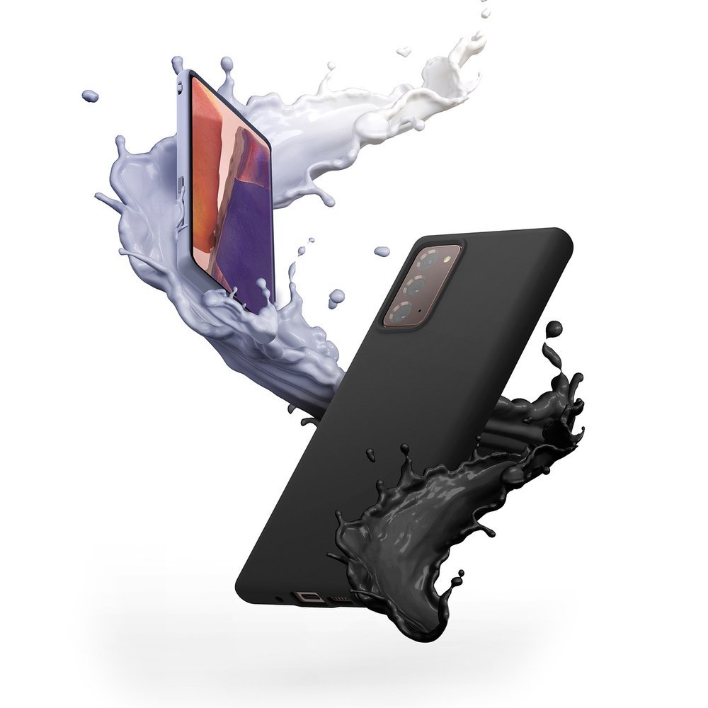 Pokrowiec silikonowy Ringke Air S czarny Samsung Galaxy Note 20 / 5