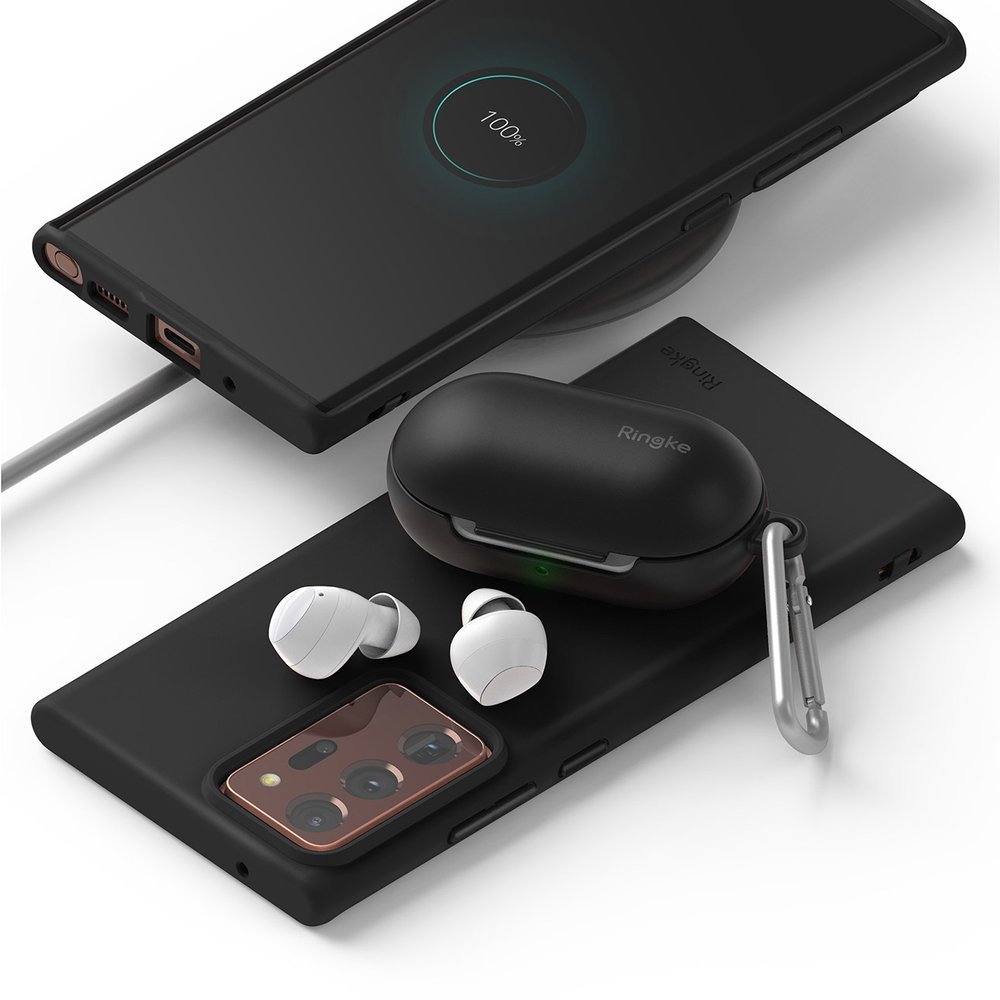 Pokrowiec silikonowy Ringke Air S czarny Samsung Galaxy Note 20 Ultra / 12