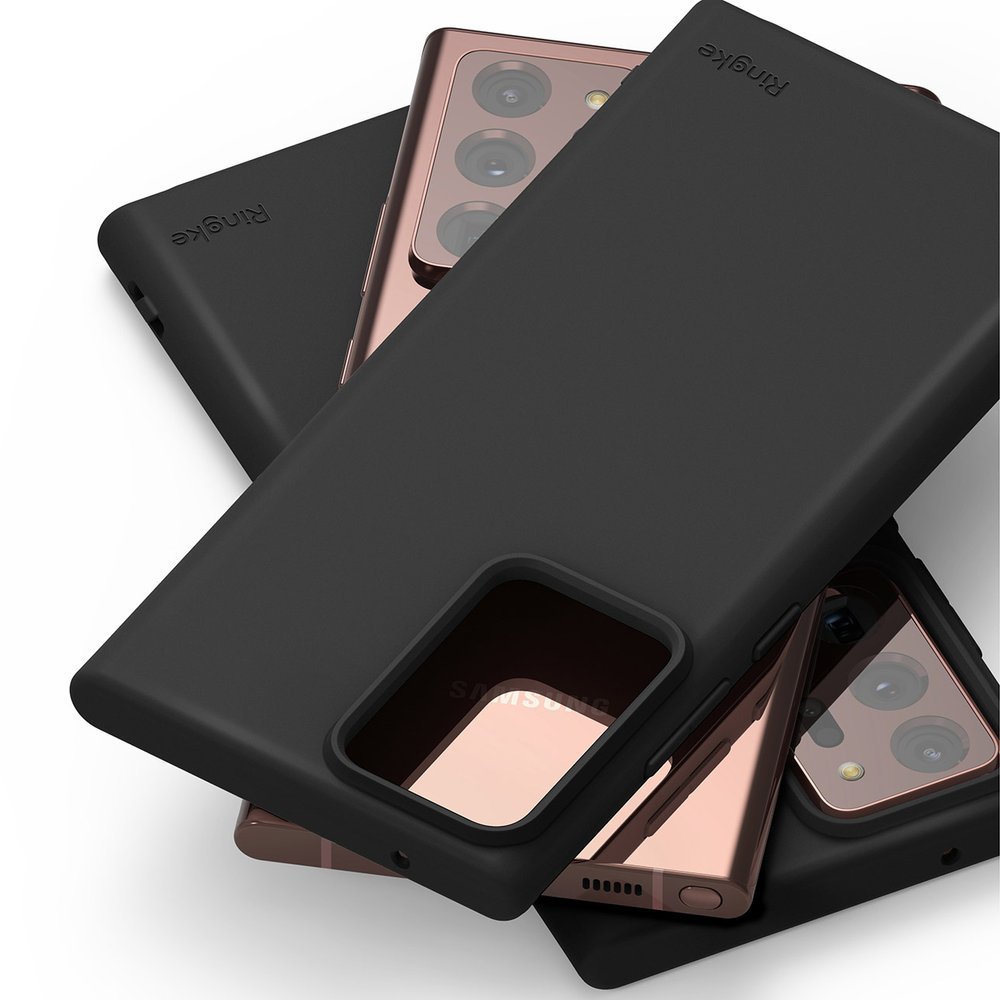 Pokrowiec silikonowy Ringke Air S czarny Samsung Galaxy Note 20 Ultra / 7